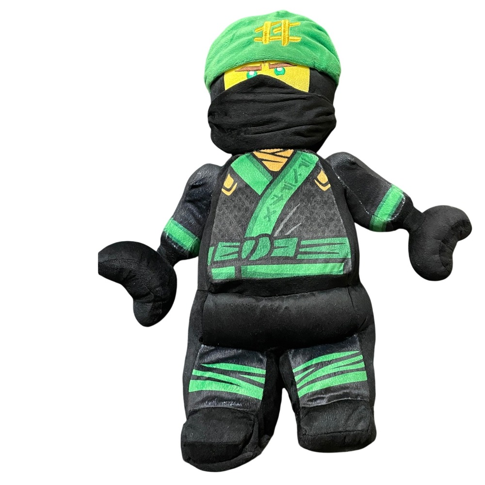 LEGO Ninjago Lloyd Green Ninja Plush Character Pillow Buddy 21 Inch Franco Mfg
